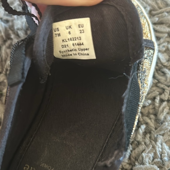 KATE SPADE x KEDS KICKSTART GLITTER LEOPARD TODDLER SNEAKERS Size 7 - Picture 8 of 8